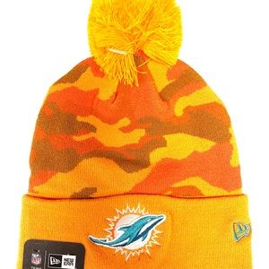 New Era NFL Miami Dolphins Cam Top 2 Knit